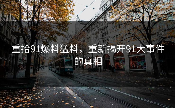 重拾91爆料猛料，重新揭开91大事件的真相